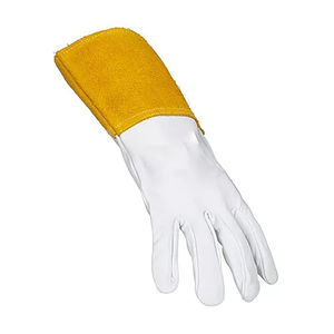 Guantes de Soldadura de Cuero de Vaca de Alta Resistencia para Seguridad Industrial, con Forro de Algodón, Resistentes a Chispas - Product Image 3
