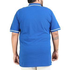 Camiseta de Hombre Talla Grande, Lisa, de Spandex/Algodón, Casual, Manga Corta, Transpirable, Ecológica, Tejida, Verano, Cómoda, con Logotipo Personalizado - Product Image 2