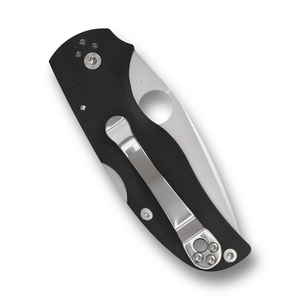 Couteaux pliants professionnels en acier inoxydable avec manche ergonomique noir, lame large et tranchante, trou d'ouverture au pouce et durabilité accrue - Product Image 4