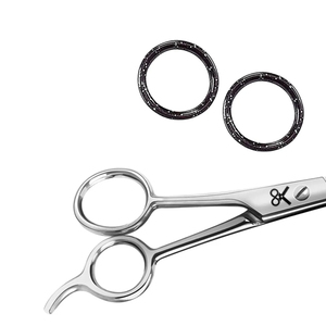 Ciseaux de barbier professionnels les plus vendus, pour droitiers, manche long, acier inoxydable - Product Image 4