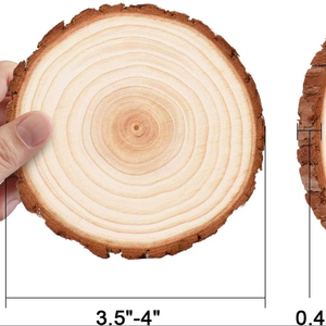 Posavasos de madera natural a granel de fábrica, posavasos cuadrados redondos de nogal y bambú personalizados, regalos ideales - Product Image 1