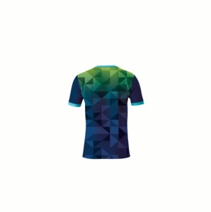 Camiseta de Jersey para Hombre con Diseño Temático de Aventura, Montañas en el Frente, Brújula, Ilustraciones de Viaje, Manga Corta, Casual, 100% Poliéster, Digital - Product Image 3