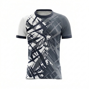 Camiseta de fútbol personalizada para jóvenes, unisex, de gimnasio, de secado rápido, transpirable, para fitness, sublimable. - Product Image 1