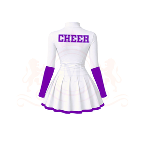 Uniformes de Animadoras con Logotipo Personalizado, Tallas Grandes, Ropa de Práctica para Niñas, Jóvenes y Mujeres, Vestidos, Faldas, Disfraces - Product Image 4