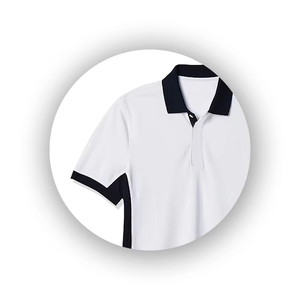 Wholesale Men <b>Polo</b> Shirt Classic <b>White</b> Color Customized Design Promotional Quality Cotton Breathable Plus Size Men's <b>Polo</b> Shirt - Product Image 6