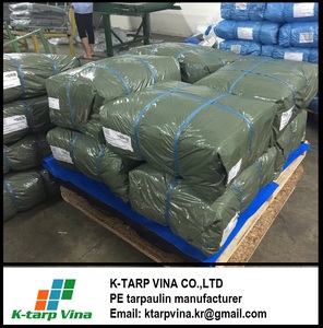 Vietnam High Quality Waterproof PE Tarpaulin Roll Matte Surface 40-300GSM Equipment Cover Big Size Plastic Sheets Light Cutting - Product Image 5