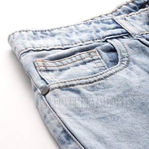 กางเกงยีนส์ขายาวสำหรับผู้หญิงกางเกงยีนส์ขายาวน้ำหนักเบาตามสั่ง - Product Image 6