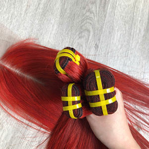 Qualité de luxe 30 pouces Raw Virgin Vietnamien Extensions de cheveux Dark Cajun Color Bundle World Wide Shipping - Product Image 4