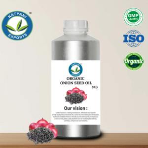 Huile de graines d'oignon biologique pressée à froid (Allium cepa) 100% pure et naturelle, pour l'aromathérapie et de qualité industrielle, Inde - Product Image 5