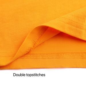 T-shirts Homme Col Rond en Coton Épais Surdimensionnés Personnalisables pour Vente en Gros – Style Streetwear, Sport, Gym, Vintage – Impression Personnalisée de Logo et Marque - Product Image 3