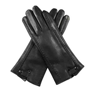 ถุงมือหนังแท้สำหรับผู้หญิง ถุงมือขับรถแบบนุ่มสำหรับฤดูหนาว / ถุงมือขับรถหนังแท้ ถุงมือหนังแฟชั่นสำหรับผู้หญิง - Product Image 1