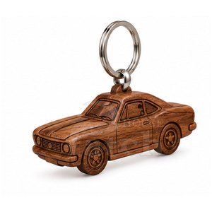Handmade Wooden <b>Keychain</b> Custom Wood Key <b>Ring</b> Natural Design For Gifts Backpacks Handbags Travel Bags And Accessories - Product Image 4