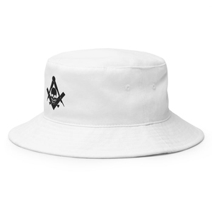 Widows Sons Sombrero tipo pescador blanco - Gorra de sol informal de algodón unisex - Product Image 2