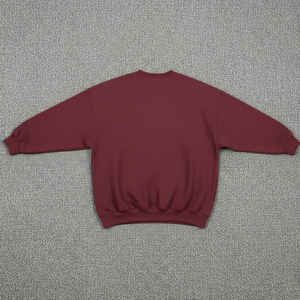 Sudadera con Capucha Extra Grande para Mujer, 100% Algodón, Estilo OEM/ODM, Lavado Ácido, con Logotipo Personalizado Serigrafiado - Product Image 3