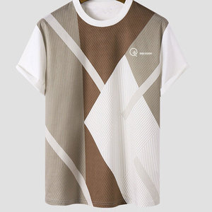 Camiseta para Hombre Fabricada en Fábrica con Ajuste Cómodo, Tela Transpirable y Diseño Elegante para Uso Casual - Product Image 1