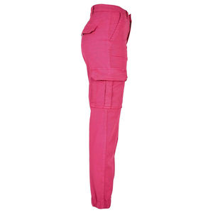 100% Cotton Wholesale Women's Utility Trouser High Waist Tapered Jogger Pants Custom Oem Private Label Workwear Bottoms Supplier - Product Image 3