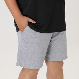 Pantalones cortos de felpa 100% algodón de alta calidad con cordón en la cintura para hombre, pantalones cortos deportivos de felpa para invierno, ropa de calle para hombre. - Product Image 5