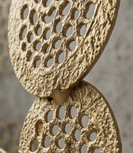 Sculptures décoratives modernes plaquées or, faites à la main, pour la maison et l'hôtel, pour le salon, objets sculptés faits à la main - Product Image 4