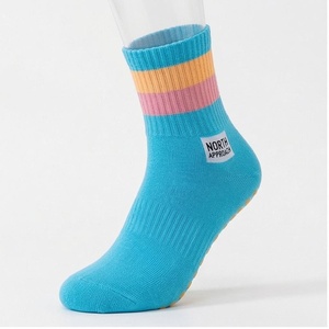 Calcetines North Approach, Azules a Rayas, Transpirables, Casuales, de Verano, para Adultos - Product Image 1