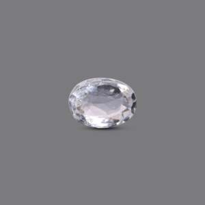 Loose 4.7 Carat White Cubic Zirconia Gemstone for Fine Jewelry - Product Image 2