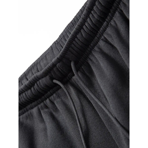 Pantalon de jogging cargo en coton épais pour homme, coupe ample, multipoches, style streetwear, avec logo personnalisé - Product Image 6