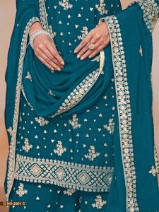 ชุดแต่งงานแบบดั้งเดิมของอินเดียเสื้อท่อนบนปักเลื่อมเสื้อใส่ไปงานบวกพื้น dupatta-ชุดปาร์ตี้ขายส่ง - Product Image 6