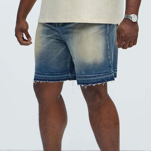 Pantalones Cortos de Mezclilla para Hombre, Cómodos y Juveniles, con Logotipo Personalizado, Casuales, de Alta Calidad, Simples, de Algodón - Product Image 3