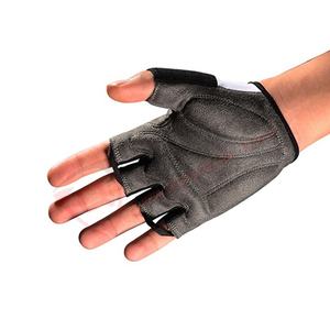Outdoor Sports Motorcycle Gym Training Custom Logo-Printings Sports Hand-Protection Waterproof <b>Fingerless</b> Cycling Biker <b>Gloves</b> - Product Image 2