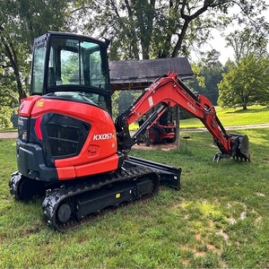 Mini-excavatrice Kubota KX057-5 de 5,5 tonnes pour travaux de terrassement, prix abordable, installation facile, vente en gros - Product Image 6