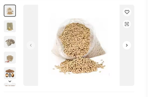 Granulés de bois de pin de qualité supérieure EN Plus A1, sacs de 15 kg, 4900 Kcal/kg, granulés de bois de hêtre de première qualité - Product Image 6