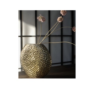 Luxury Decorative Metal Flower Vase for Dining Room Centerpiece and Premium Home Decor Collection Display - Product Image 6