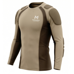 Traje Deportivo de Compresión Táctica Urbana para Hombre, MALUZA, para Gimnasio y Running, Estilo Europeo y Americano - Product Image 3