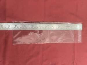 Sacs thermorétractables auto-adhésifs transparents BOPA/PE (CPP) antistatiques imprimés en sérigraphie pour accessoires capillaires, bijoux et montres - Product Image 3