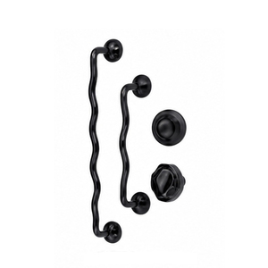 Ensemble de poignées et boutons de meuble pour cuisine, design durable - Product Image 2