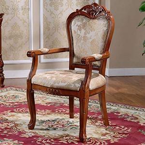 Wooden Royal Chair Teak Wood - Product Image 1