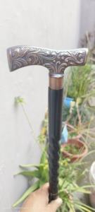 Decoración de Hogar Plegable Ajustable Hecha a Mano en Madera Vintage con Diseño Dorado Antiguo Pulido - 36 Pulgadas para el Día de la Madre y el Día del Padre - Product Image 5