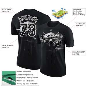 เสื้อเบสบอลทีมขายดีที่สุด ผ้าโพลีเอสเตอร์ระบายอากาศได้ดี รับผลิตตามแบบ พร้อมโลโก้สั่งทำ โรงงานรับผลิตแบรนด์ส่วนตัว - Product Image 2