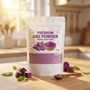 Poudre d'Ube de qualité alimentaire, ingrédient d'igname violette lyophilisée pour recettes de desserts, 1 kg - Product Image 3