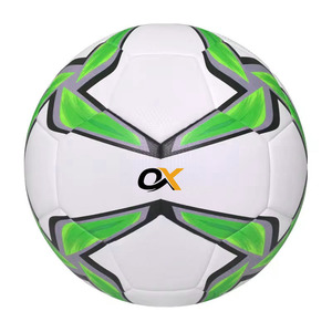 Balón de Fútbol Profesional Oxva Industries Original de Fábrica, Termosellado, de PU, Ecológico, para Uso en Interiores/Exteriores, Color Personalizable - Product Image 2