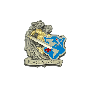 Custom Angels Pro Enamel Lapel <b>Pin</b> | Character Style Metal Badge Collectible Souvenir | OEM Wholesale Export Supplier 2026 <b>Pin</b> - Product Image 1