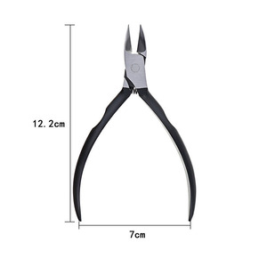 Coupe-ongles en acier inoxydable pour nail art, pince à cuticules, ciseaux à peaux mortes, outil de manucure, pince de beauté - Product Image 6