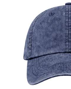 Casquette de baseball en coton denim bleu délavé, unie, ajustable, unisexe, décontractée, respirante, confortable, qualité supérieure - Product Image 4