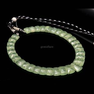 Unique Prehnite Gemstone Beaded <b>Necklace</b> For Women Handmade Healing Crystal Choker <b>Necklace</b> <b>Statement</b> Jewelry Elegant Gemstone - Product Image 4