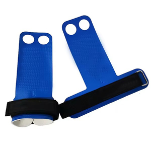 Poignées de gymnastique professionnelles de haute qualité pour la musculation et l'entraînement en salle de sport avec protège-paume en cuir personnalisé - Product Image 5