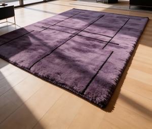 Beni Ourain-alfombra de estilo de diseño Simple, tapete Tribal de área marrón pálido, Alfombra tejida personalizada marroquí para suelo - Product Image 4