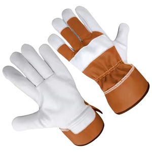 Guantes de Seguridad de Cuero Vacuno de Alto Rendimiento para Protección Industrial de las Manos para Trabajadores de la Construcción, Protección Personal - Product Image 6
