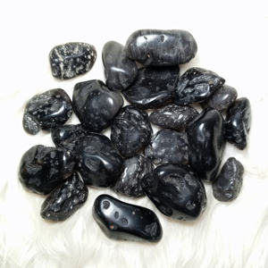 Vente en gros de pierres précieuses naturelles de haute qualité en jaspe Agnimanitite d'Indonésie, forme roulée, cristal de guérison, 20-30 mm - Product Image 2