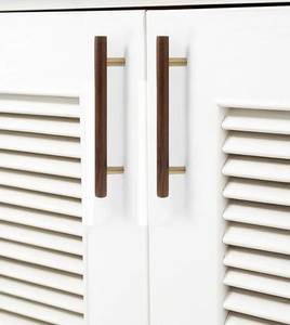 Magnifique contraste entre la laiton et le bois foncé. Poignée de meuble fonctionnelle et décorative. Amélioration parfaite pour les meubles anciens. - Product Image 3