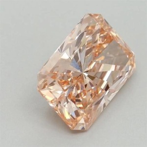 Diamant rose fantaisie de laboratoire, taille radiant, de 1,00 à 5,00 carats, certifié, clarté VVS VS, diamant rose synthétique pour bague - Product Image 2