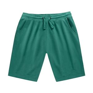 Wholesale OEM Breathable Eco-Friendly <b>Women's</b> Gym Sports Cotton <b>Shorts</b> Comfortable French Terry Drawstring Closure Knee Length - Product Image 1